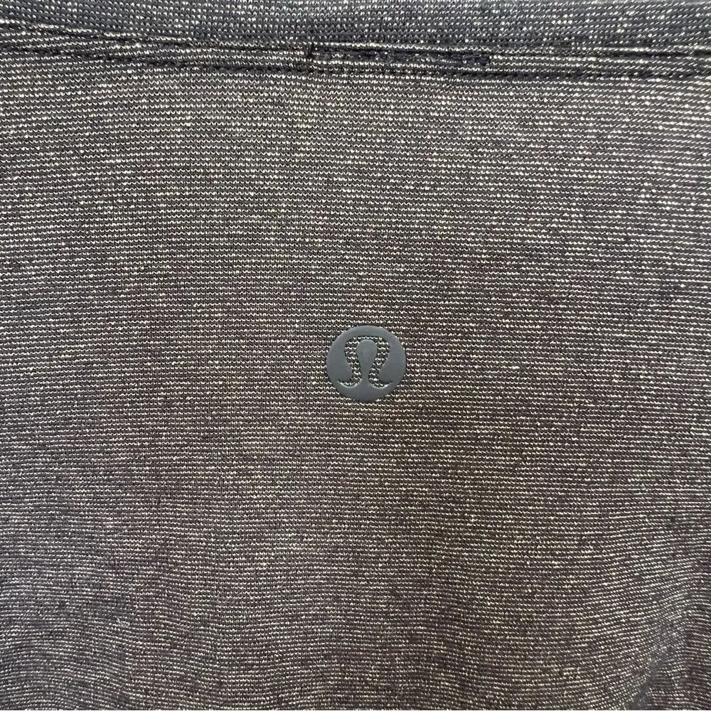 Lululemon Special Edition Back In Action Long Sleeve Shirt Black Spark Metallic